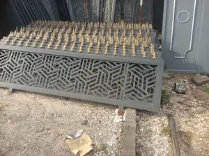 Fence Rails Laser Pattern