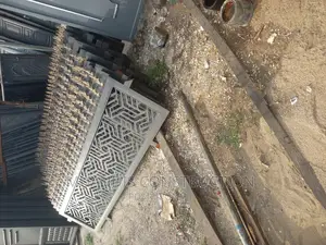 Fence Rails Laser Pattern