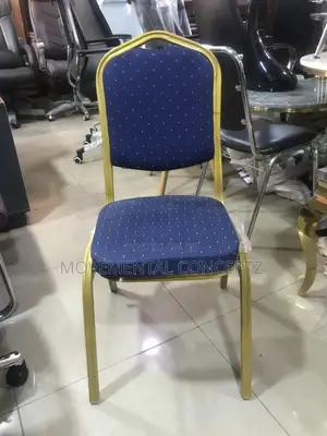 Blue Banquet Chair