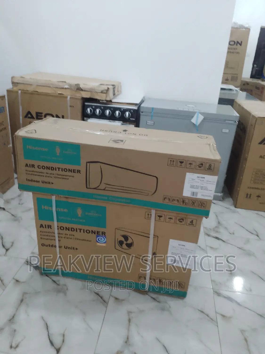 Durable Copper Coil 2hp Hisense Inverter AC