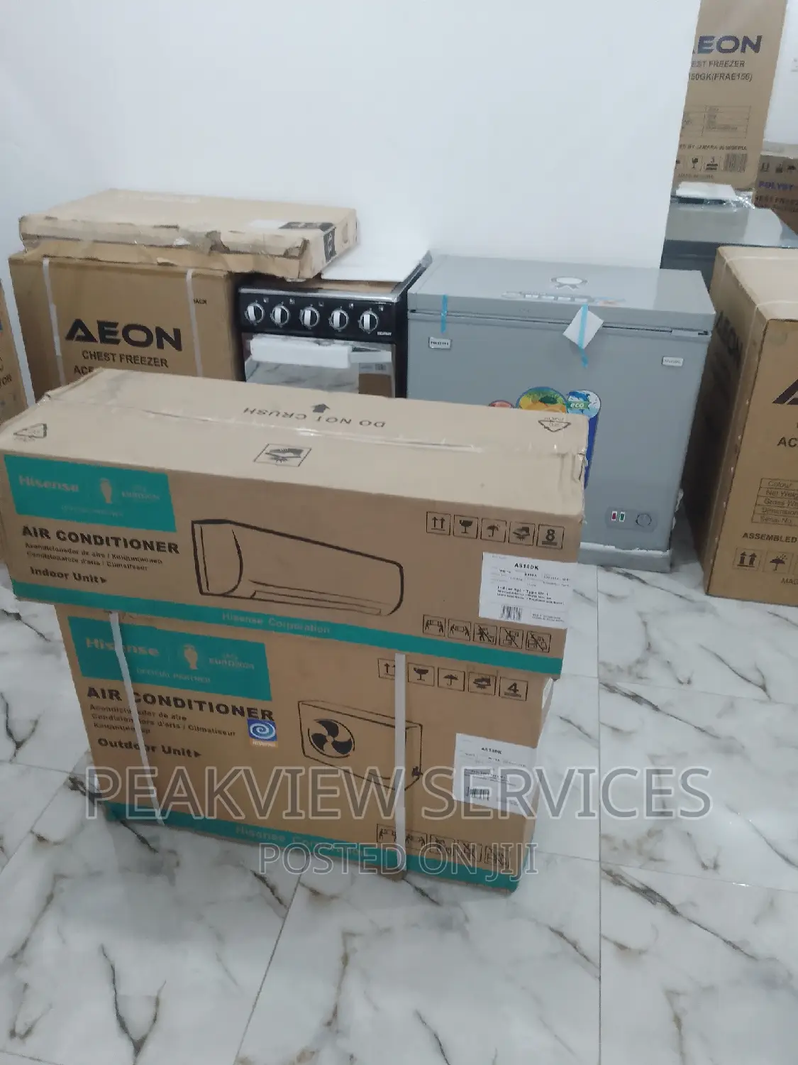 Durable Copper Coil 2hp Hisense Inverter AC