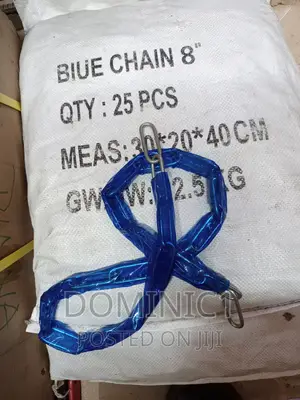 Chain 8 Inches Blue