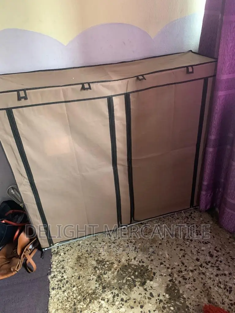 Double Sided Shoe Rack Cabinet With Cover