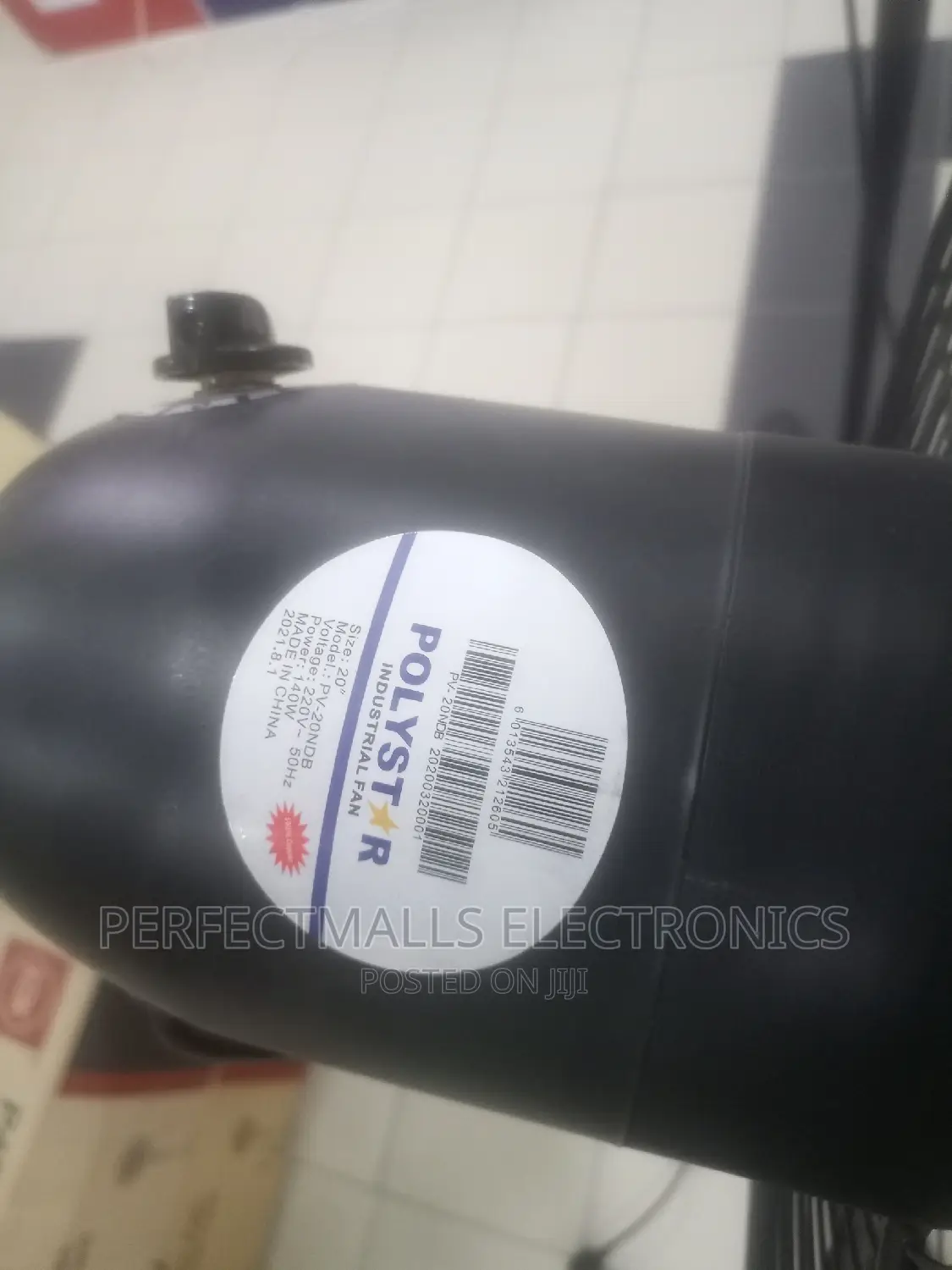 20" Industrial Standing Fan Pv-20ndb