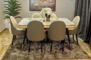 Marble Dining Table Set
