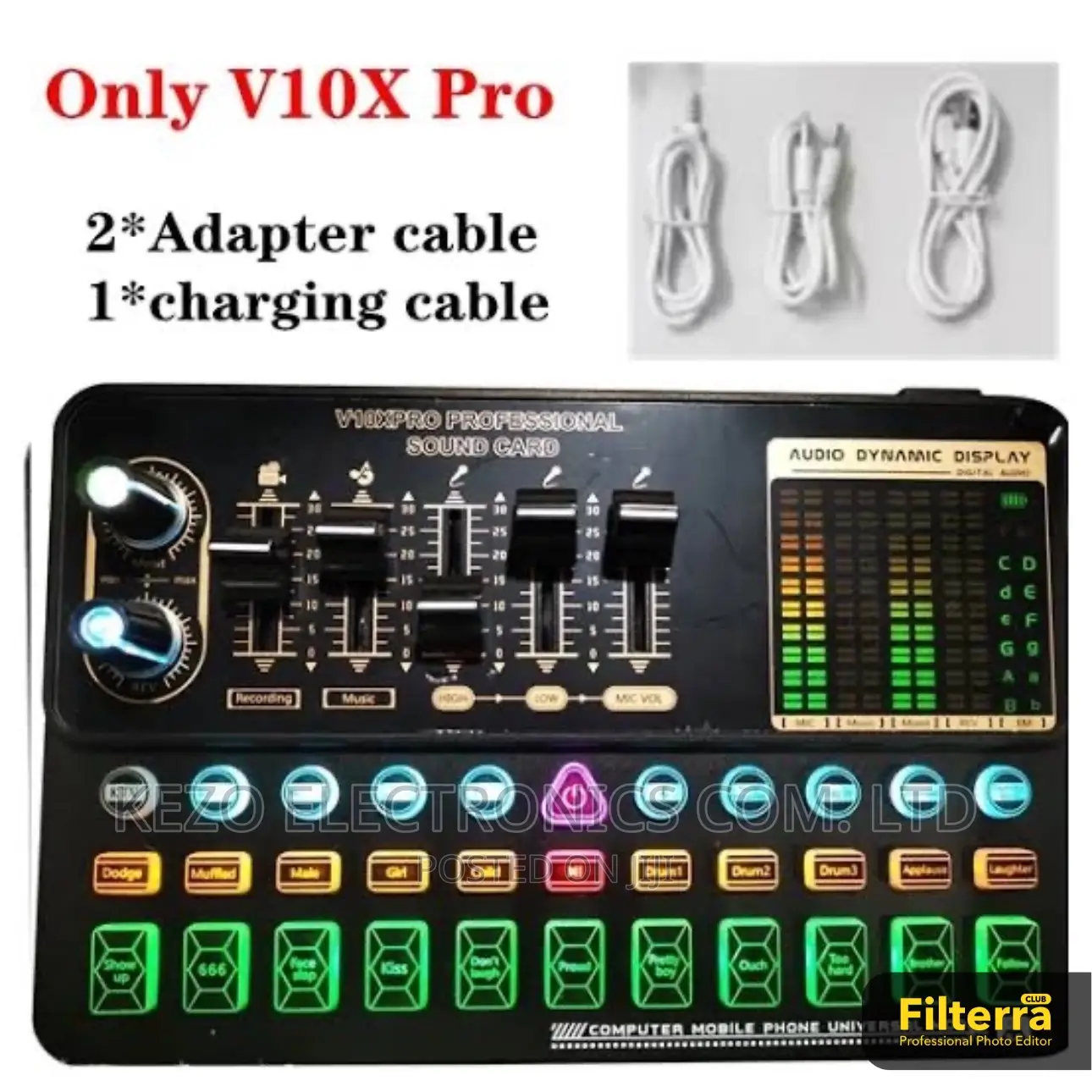 Vx10pro Live Sound Card