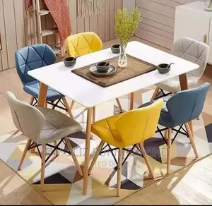 6 Seaters Restaurant Dining Set