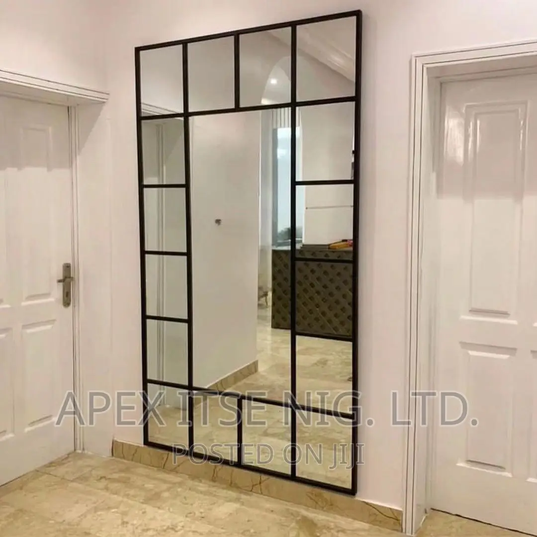 Black Boxes Wall Mirror