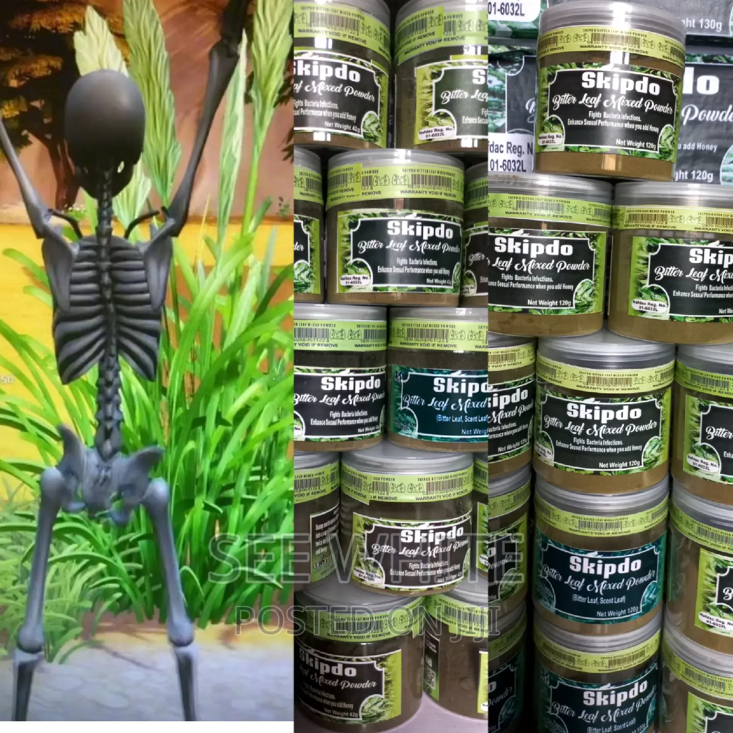 Skipdo Bitters Bitter Leaf Scent Leaf Mixed for Sale