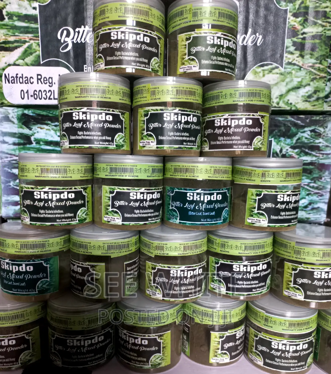 Skipdo Bitters Bitter Leaf Scent Leaf Mixed for Sale