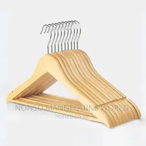 Basic Wooden Cloth Hangers
