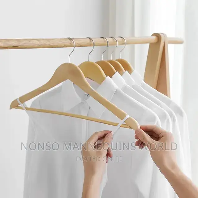 Basic Wooden Cloth Hangers