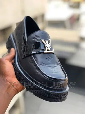 Louis Vuitton Men Luxury Designer Flat Coperate Shoe