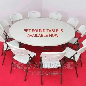 Event Table for Halls and Chairs