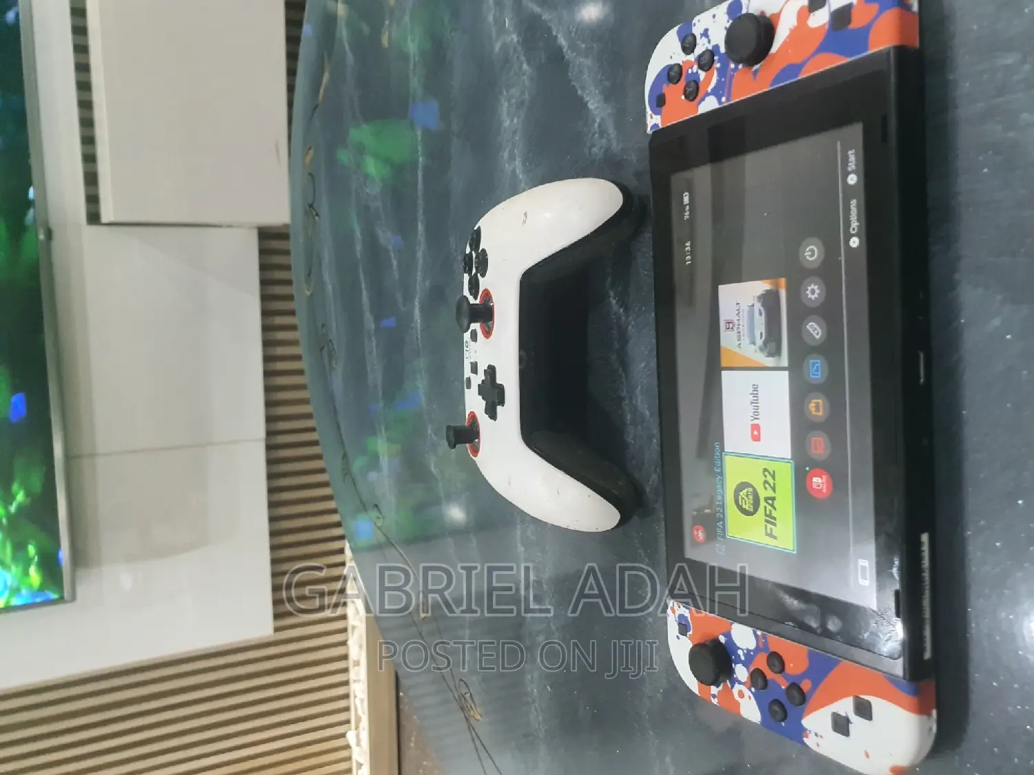 Nintendo Switch With 1 Controller