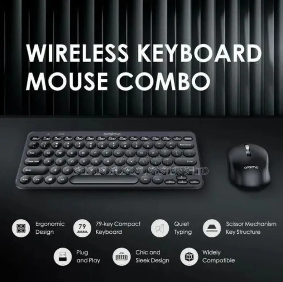 Oraimo Smart Office Slim Wireless Keyboard Mouse