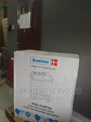 Brand New Scanfrost Top Loader 6.8kg Washing Machine