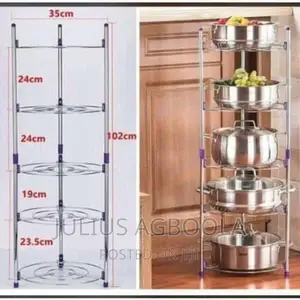 Stainless Steel Pot Stand 5 Layers