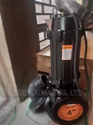 Fluidwell 5.5hp/4kw/60hz Sewage/Drainage/Fountain Pump