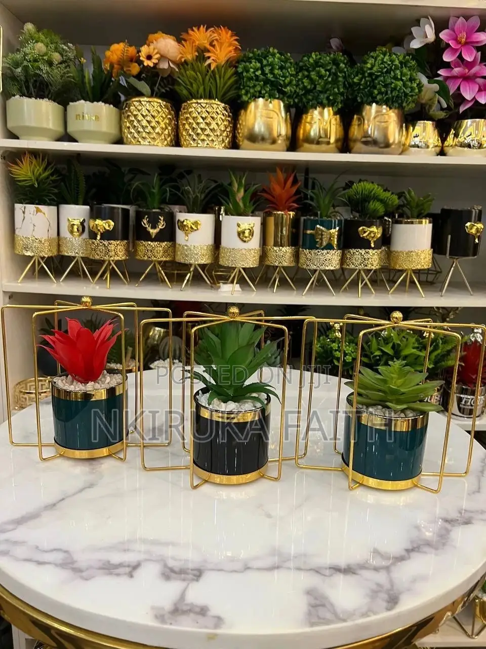 Table Flower Deco Piece