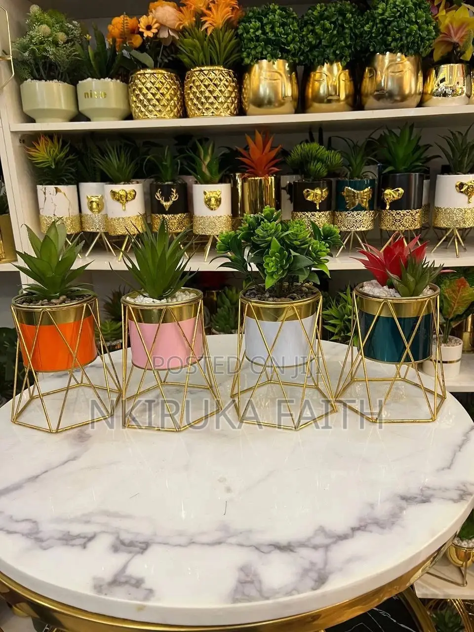 Table Flower Deco Piece
