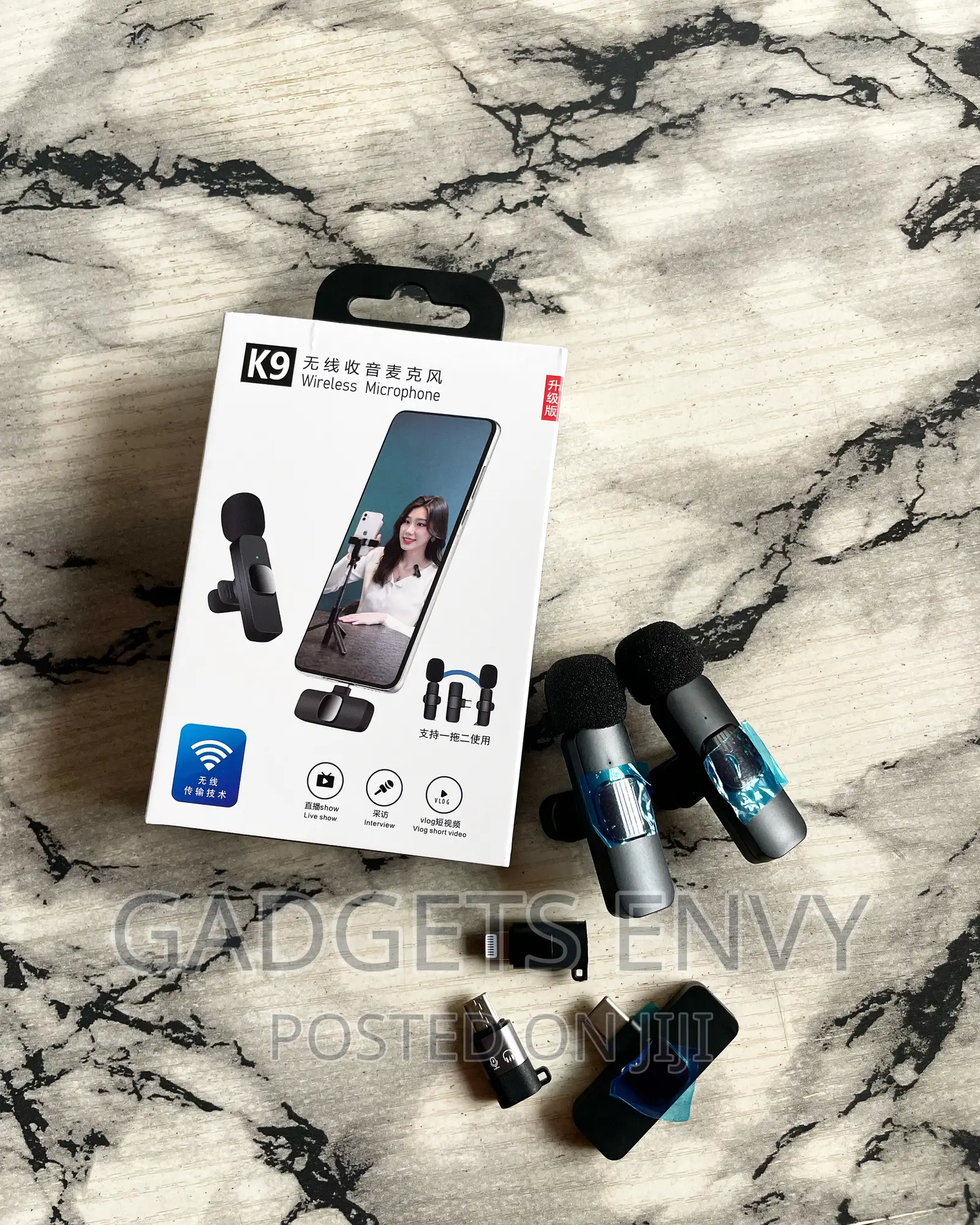 3 in 1 Double Lapel Wireless Microphones in Ikeja Audio & Music