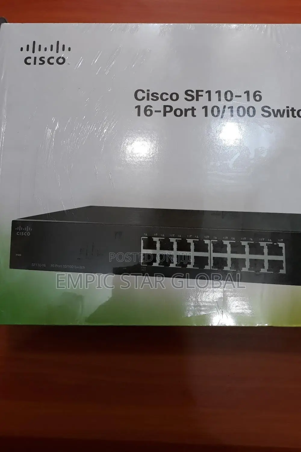 Cisco 16port 10/100 Switch Rack Mounted