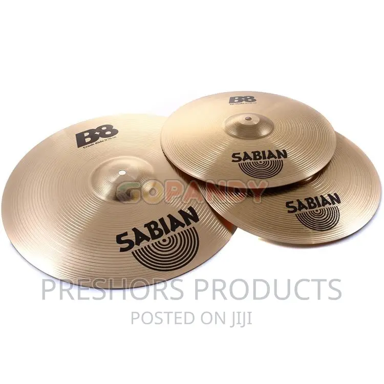 B8x Sabian Cymbal Plates Set