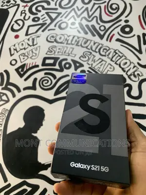 New Samsung Galaxy S21 5G 128 GB Black