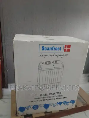 Brand Spanking New Scanfrost Twin Tub Washing Machine 6.8kg