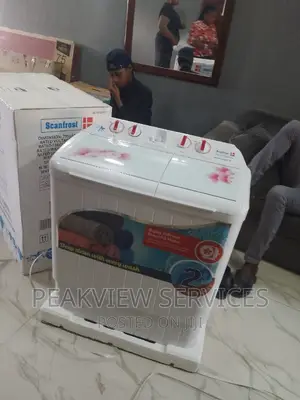 New 6.8kg Scanfrost Top Loader Washing Machine