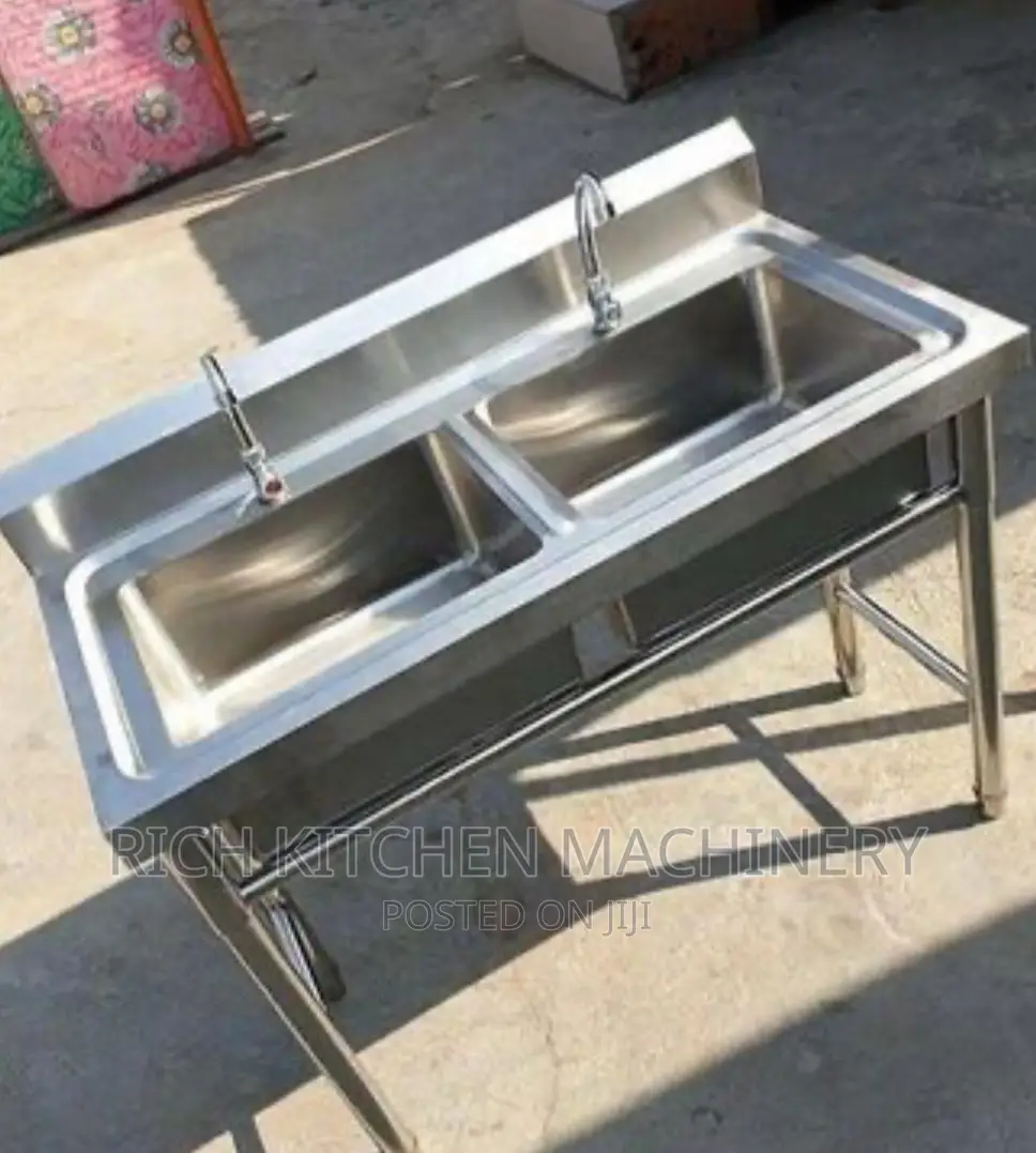 Double Sink With Tap