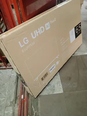 65"LG Smart TV With Bluetooth and Voice Recognition.