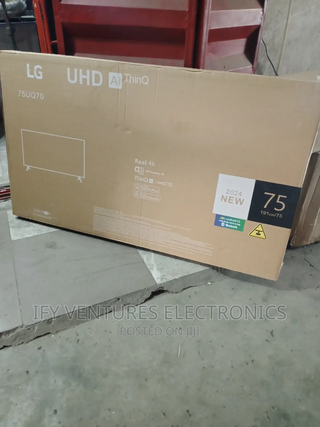 LG 75" Smart TV With Full HD