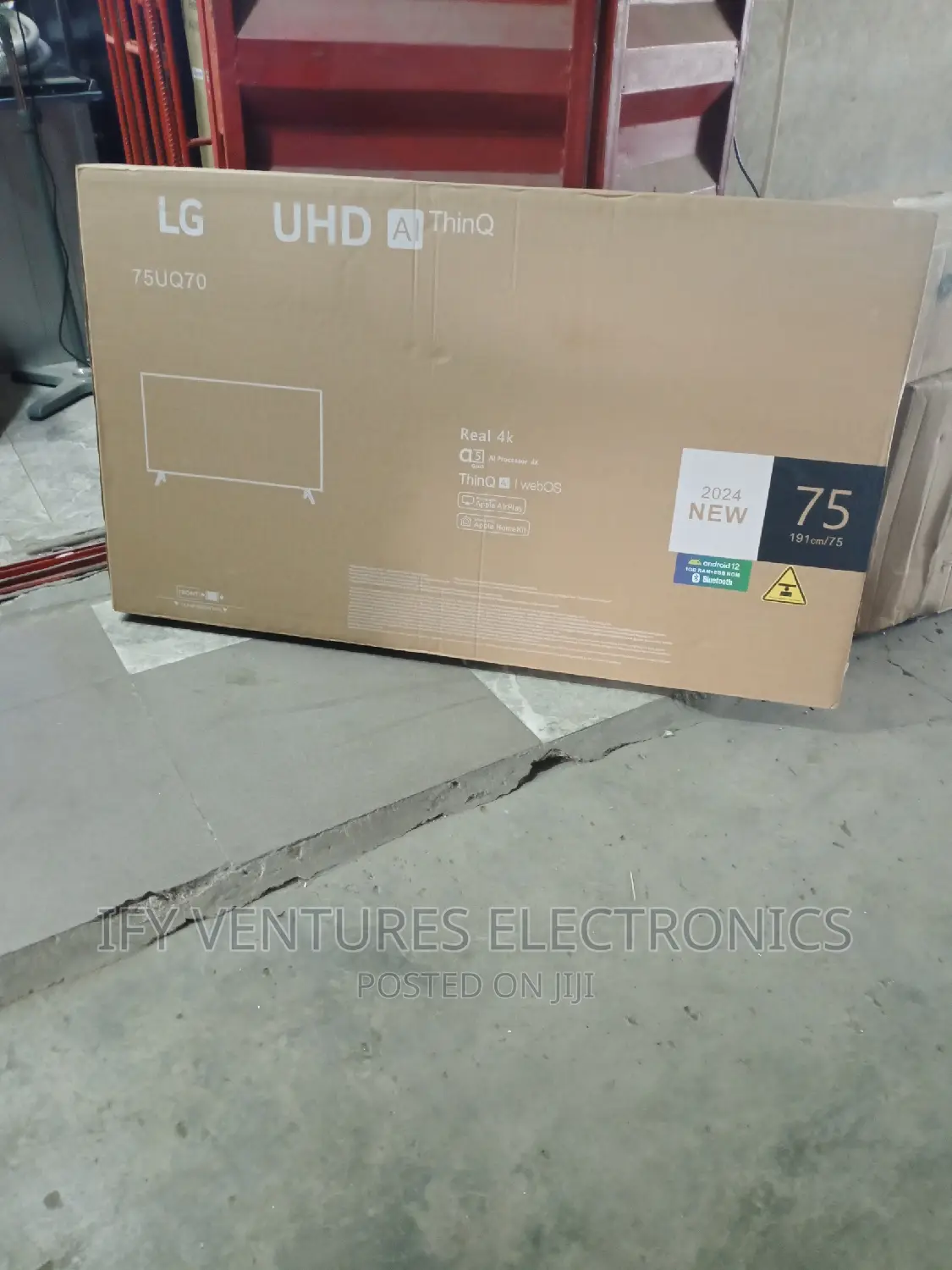LG 75" Smart TV With Full HD