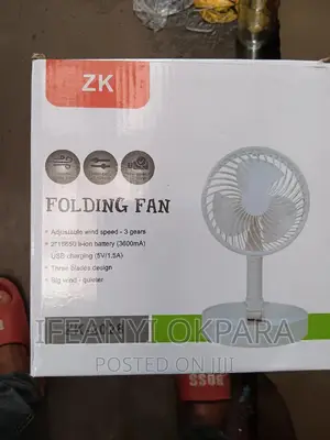 Rechargerble Foldable Fan