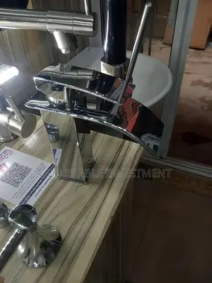Chrome Waterfall Mixer Tap