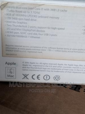 Desktop Computer Apple Mac Mini 8GB Intel Core i5 HDD 1T