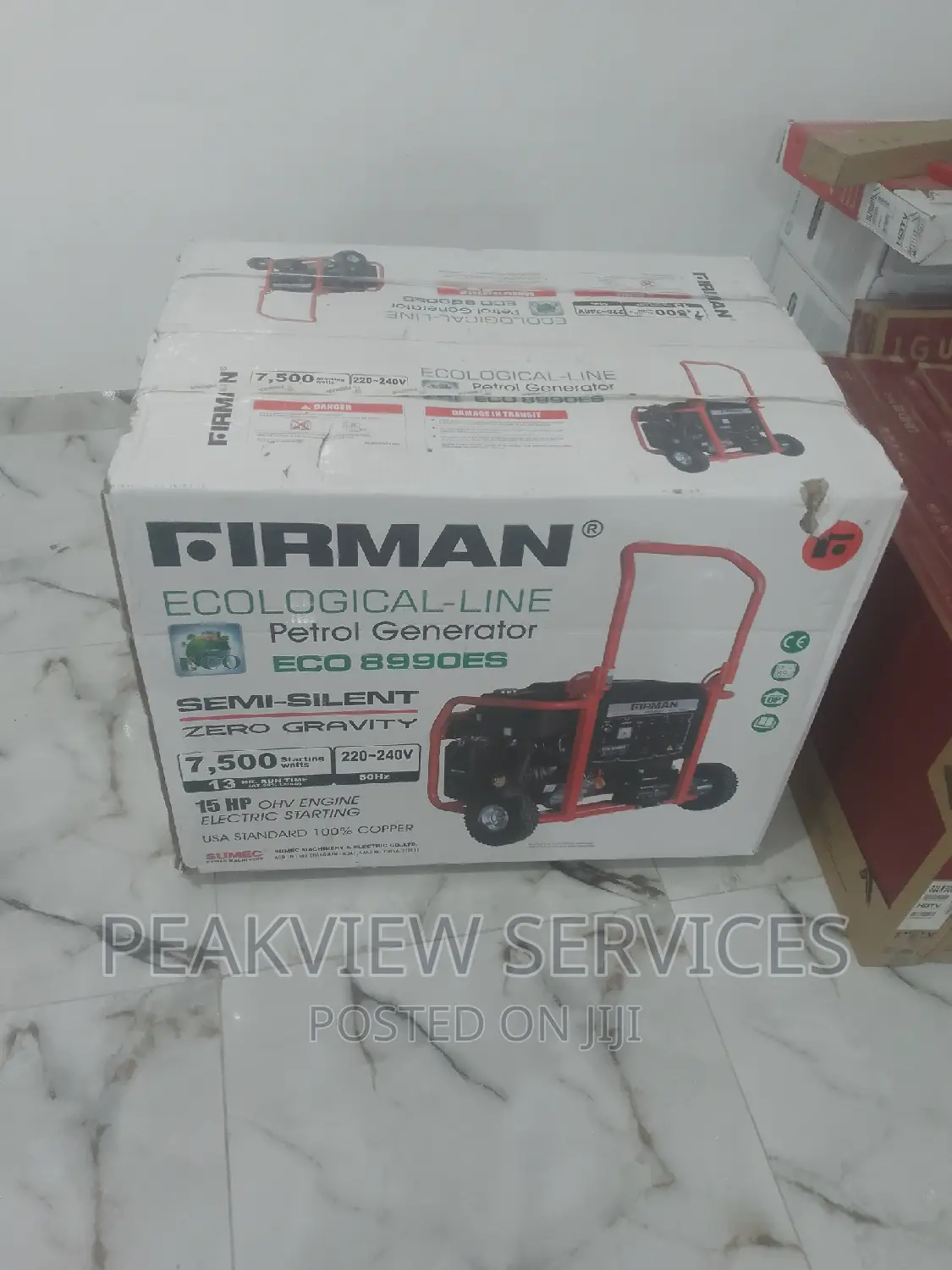 Reliable Eco 8990es Firman Generator