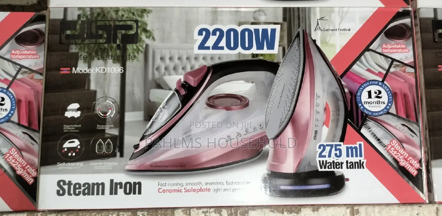 DSP Cordless Steam Iron