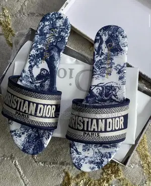 Original Quality Christian Dior Vintage Luxury Female Slide