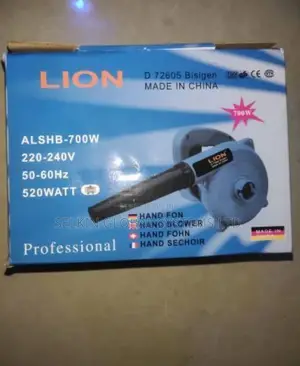 Electric Hand Blower and Vacuum Cleaner