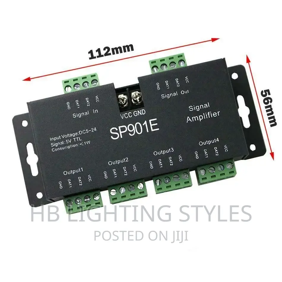 LED Signal Amplifier SP901E Led SPI Controller