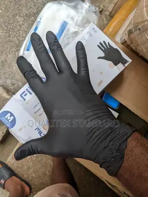 Nitrile Black Glove