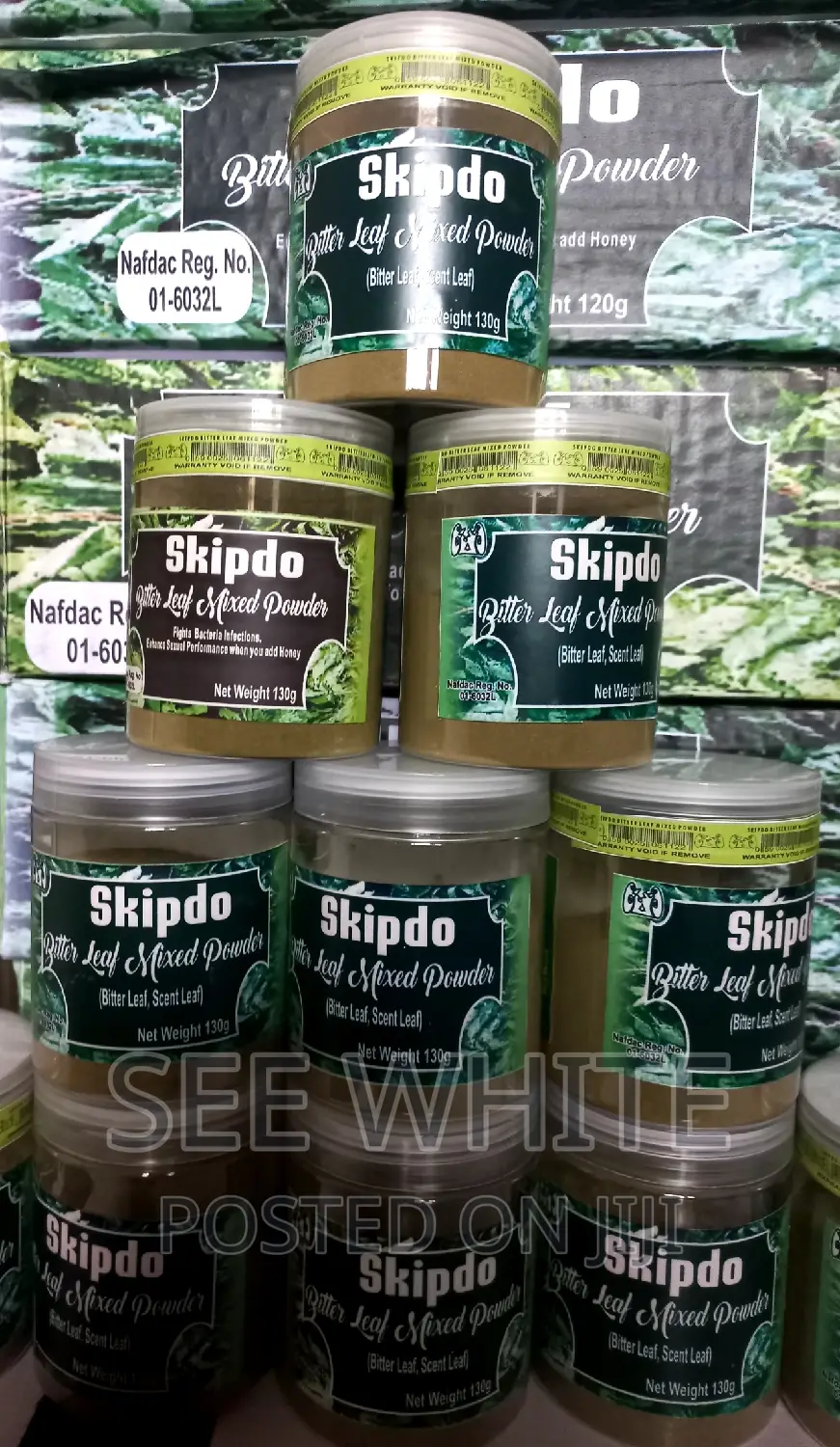 Skipdo Bitters (Bitter Leaf Scent Leaf Mixed Powder For Sale