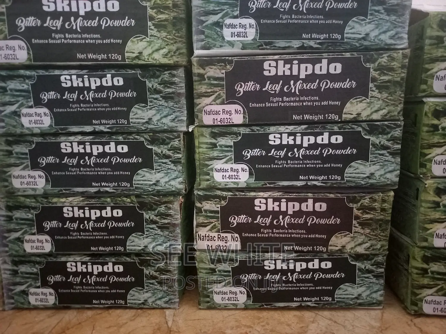 Skipdo Bitters (Bitter Leaf Scent Leaf Mixed Powder For Sale