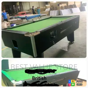 8ft Foreign Coin Snooker Board With Accessories