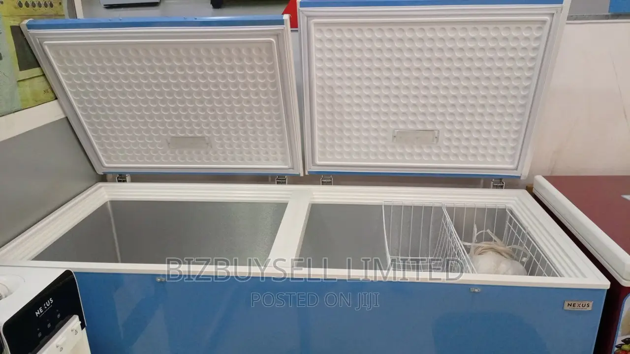 Double Doors Nexus Chest Freezer.
