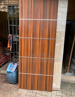 Walnut Colour HDF Pure Wooden Door