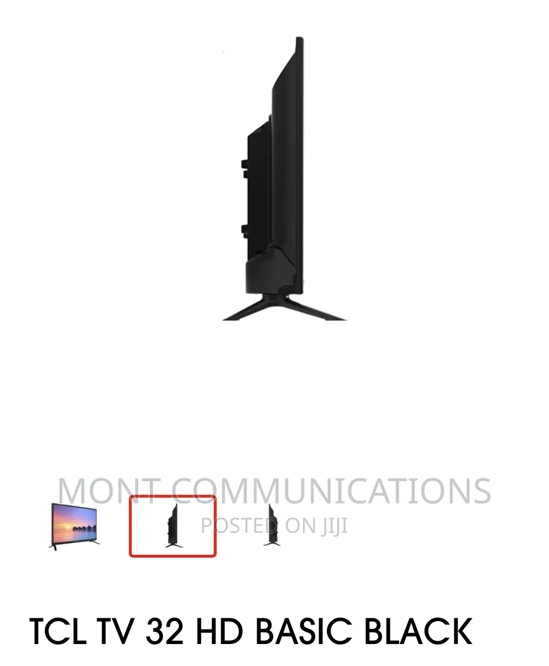 TCL TV 32 HD Basic Black 32D3200